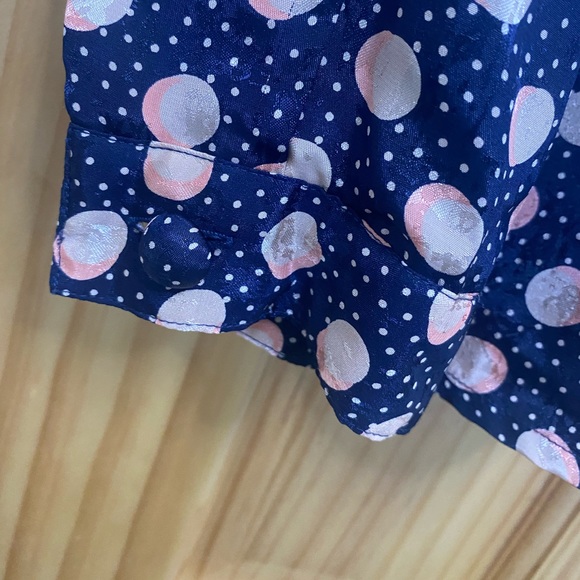 Vintage PINK ECLIPSE Long Sleeve Blouse SZ Medium - Picture 4 of 5